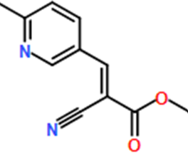 (E)-Methyl 2-cyano-3-(6-methylpyridin-3-yl)acrylate